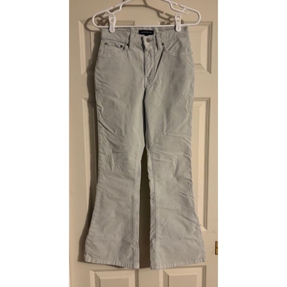 Lucky Brand, Stevie high rise flare corduroy pants, size 4/27